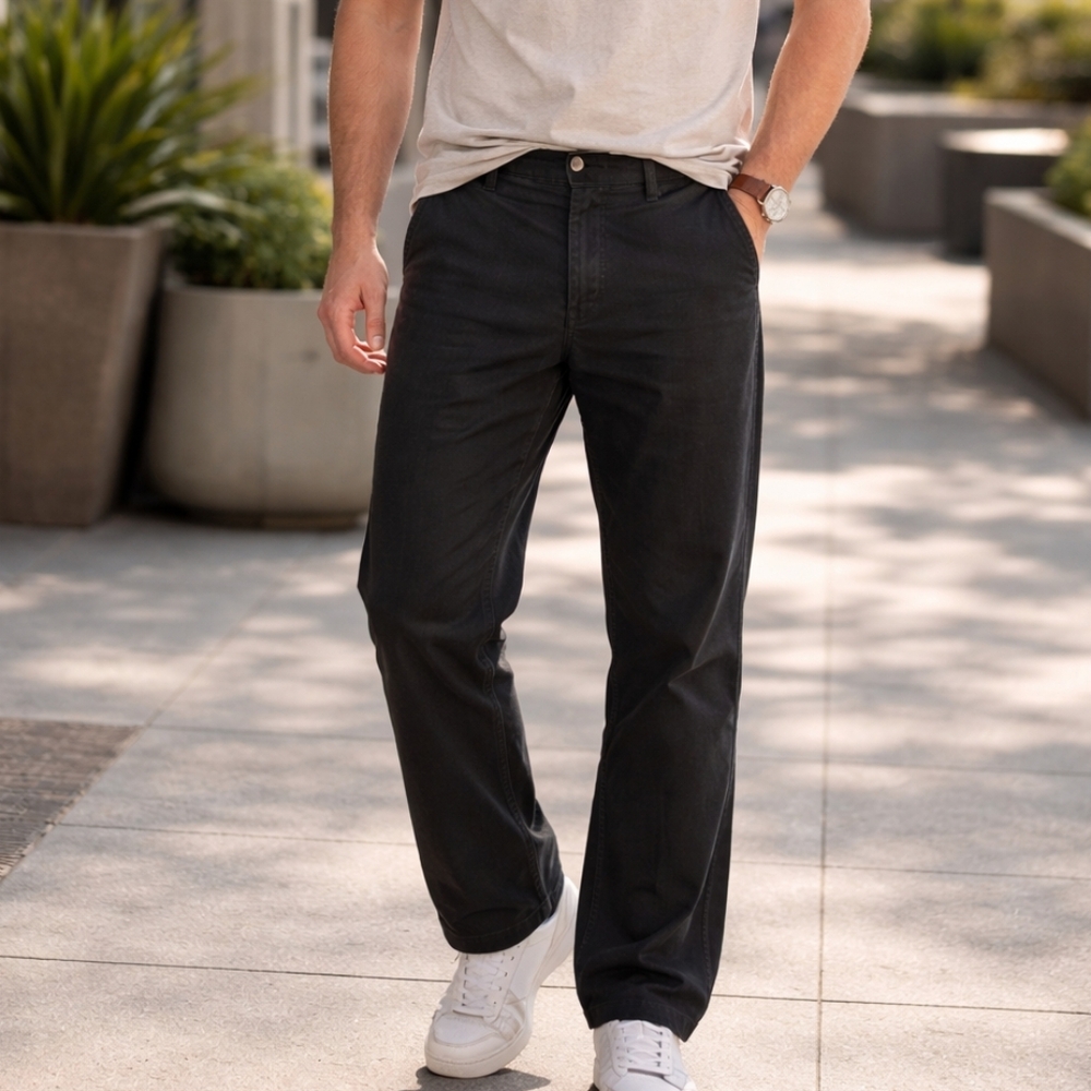 Carhartt Men's Black Straight Pants 36x30 NWT.